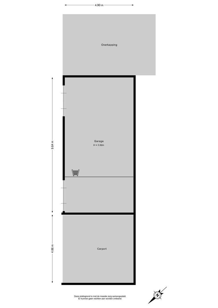 Langeweg 35, Oude-Tonge plattegrond-3