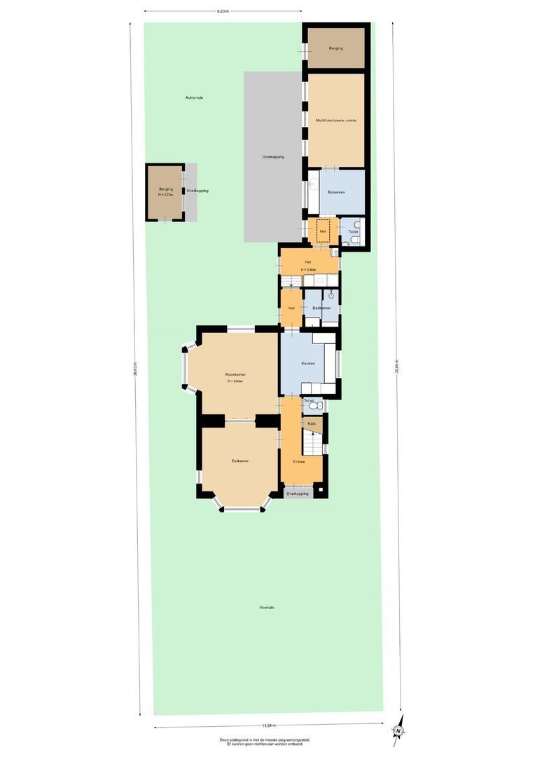 Boezemweg 4, Dirksland plattegrond-4