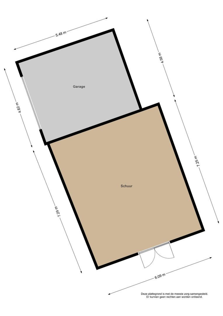 Oudelandseweg 67, Ouddorp plattegrond-2