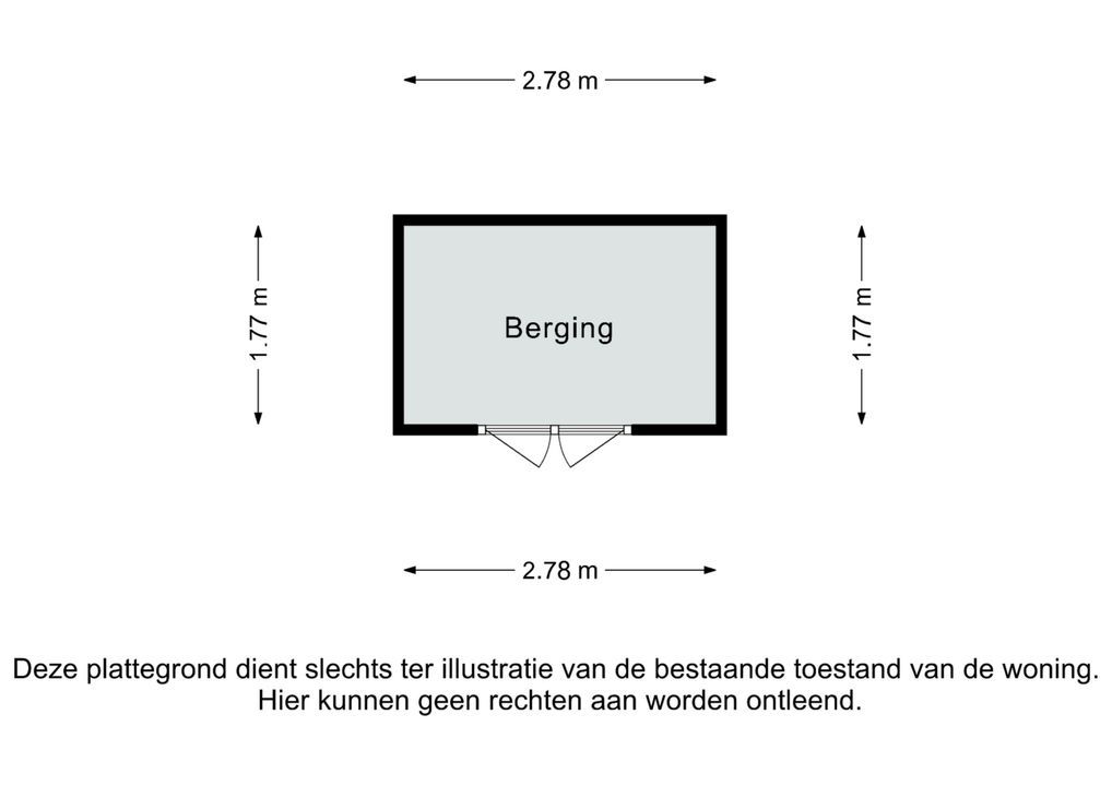 Lerschenstraat 15, Simpelveld plattegrond-
