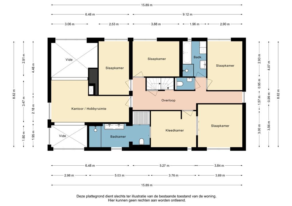 Lerschenstraat 15, Simpelveld plattegrond-