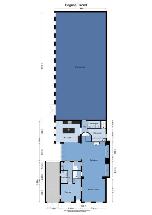 Maasheuvel 24, Roosteren plattegrond-