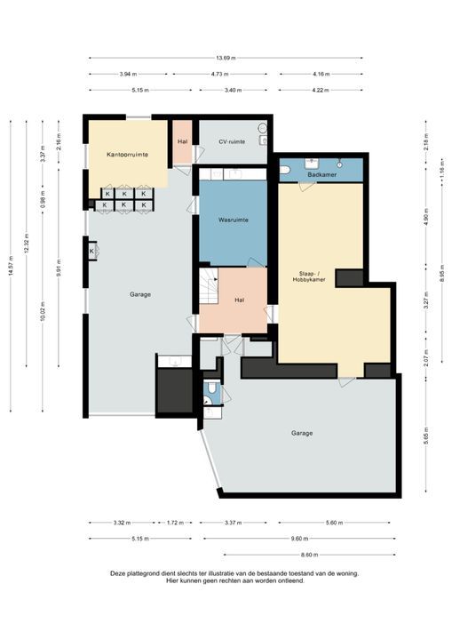 Vlekkenkamp 20, Landgraaf plattegrond-