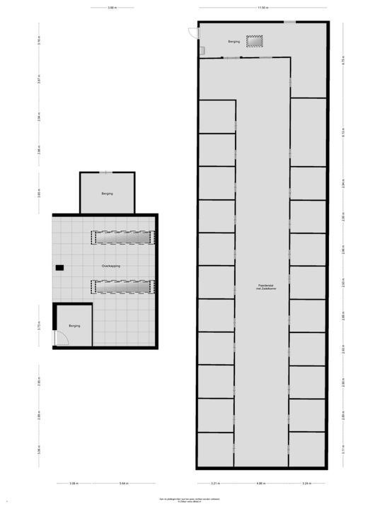 Baldersstraat 1, Ell plattegrond-