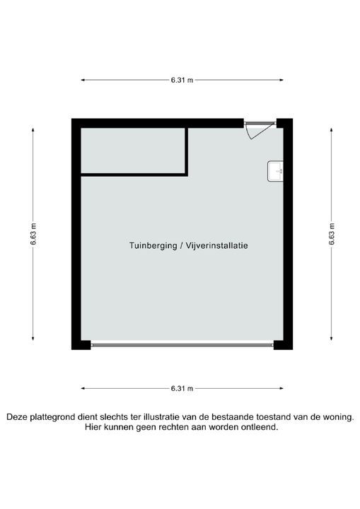 Ravensboschstraat 57 a, Hulsberg plattegrond-