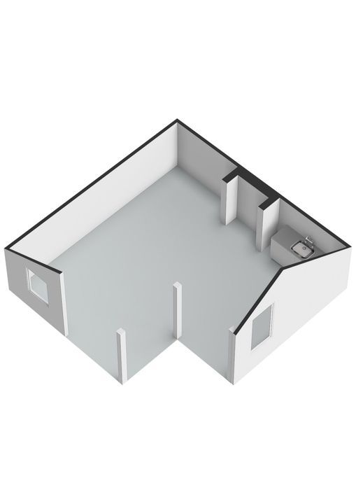 Ravensboschstraat 57 a, Hulsberg plattegrond-