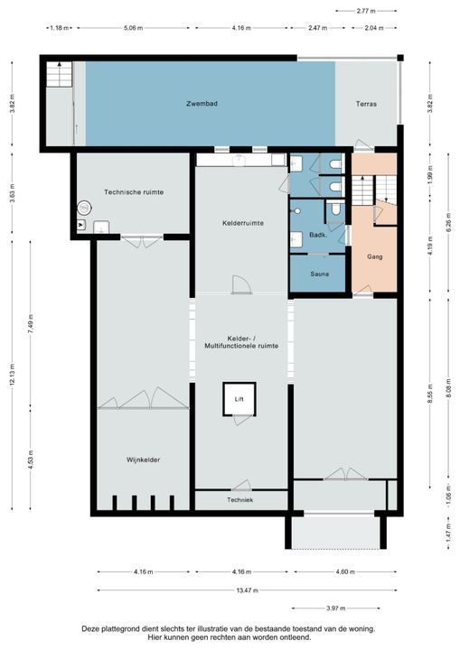 Raar 49 b, Meerssen plattegrond-