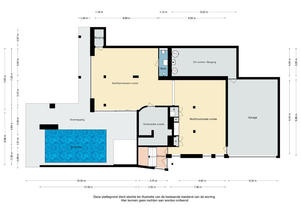 Ravetsmaar 17 A, Landgraaf plattegrond-