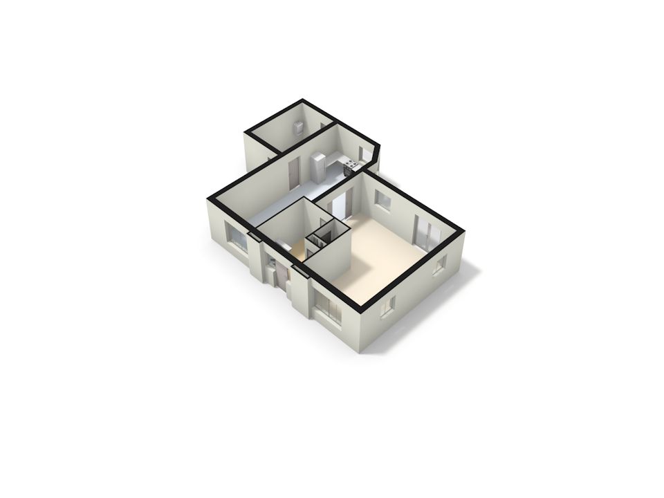 Rijksweg 1, Reuver plattegrond-