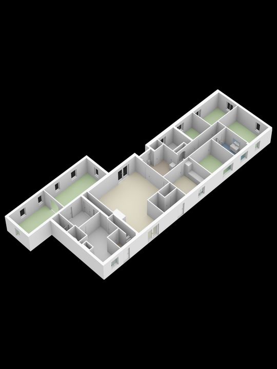 Eikesstraat 43, Hunsel plattegrond-