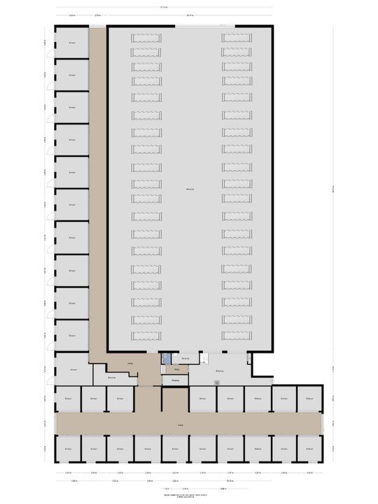 Eikesstraat 43, Hunsel plattegrond-