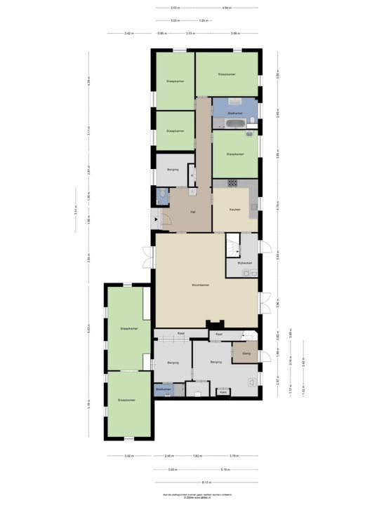 Eikesstraat 43, Hunsel plattegrond-