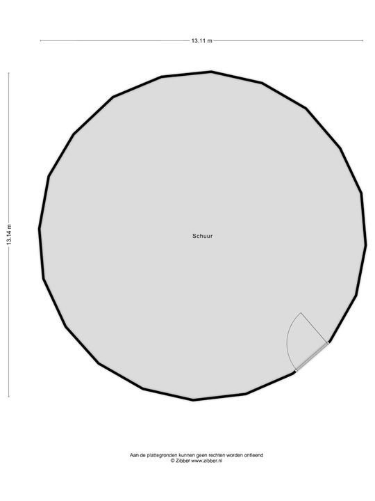 Eikesstraat 43, Hunsel plattegrond-