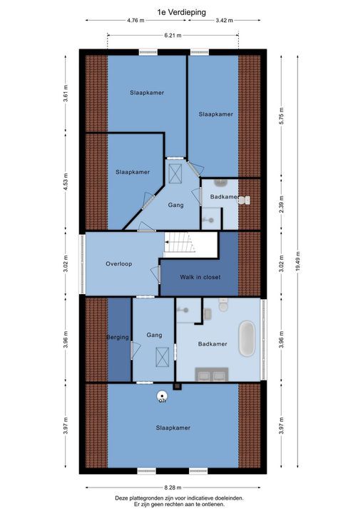 Engerstraat 4, Haler plattegrond-