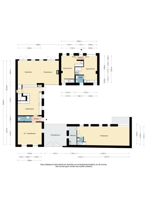 Scheulderdorpsstraat 64, Scheulder plattegrond-
