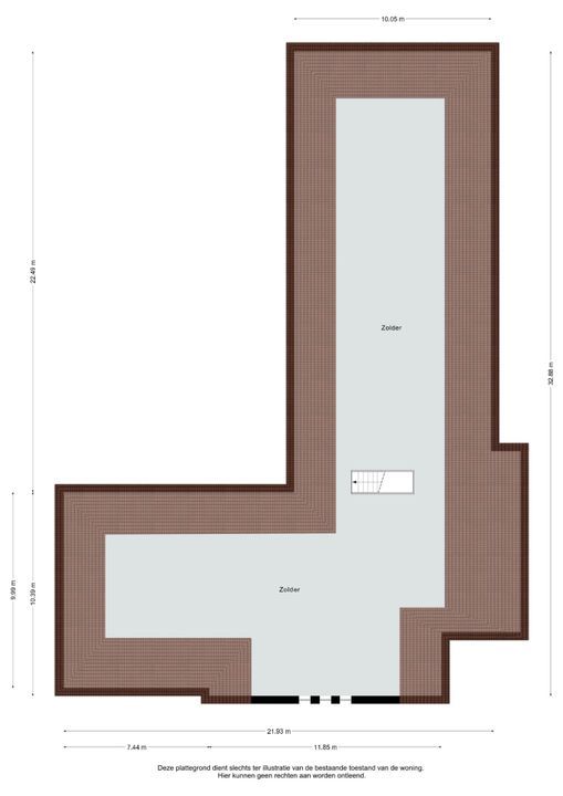 Hoofdstraat 57, Schimmert plattegrond-