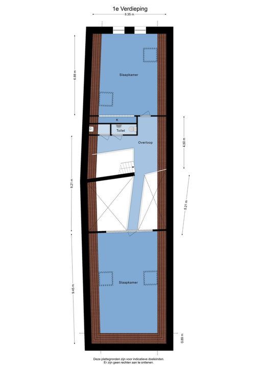 Hoofdstraat 40, Herten plattegrond-