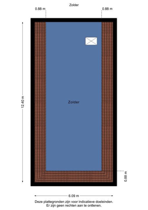 Hoofdstraat 40, Herten plattegrond-