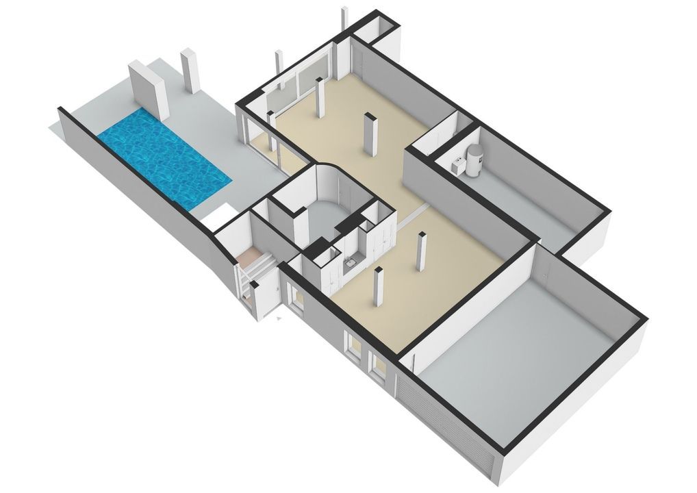 Ravetsmaar 17 A, Landgraaf plattegrond-