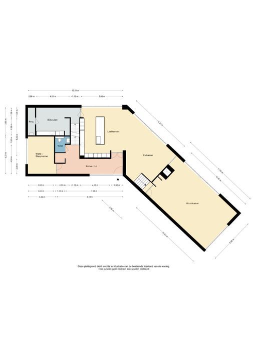 Kersenweide 18, Wittem plattegrond-