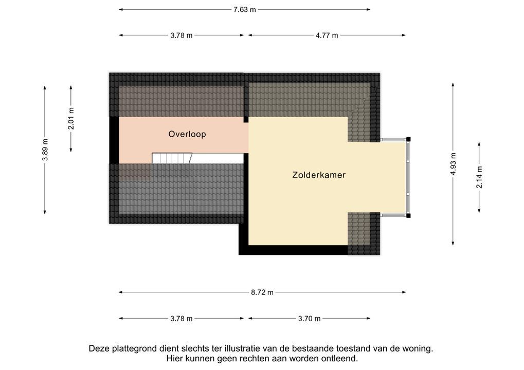 Achter de Kerk 4, Schinnen plattegrond-