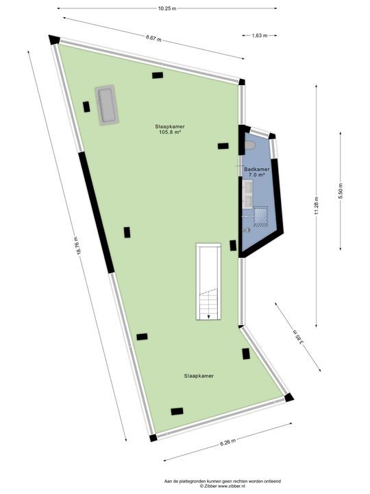 Veldstraat 8, Maastricht plattegrond-