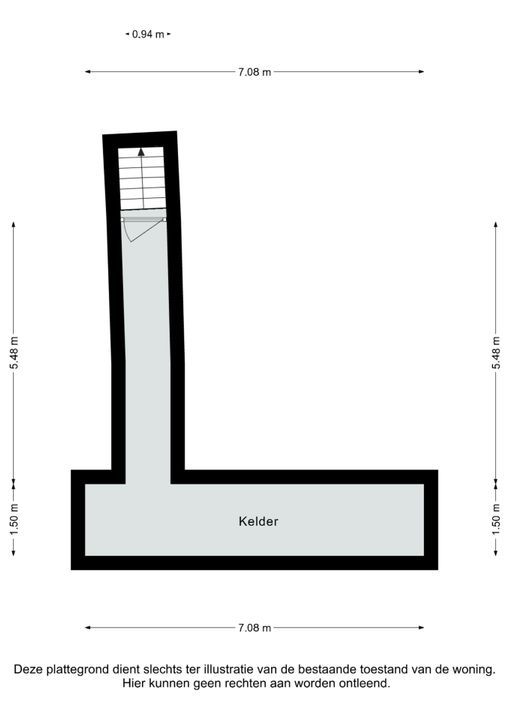 Houthemerweg 23, Meerssen plattegrond-