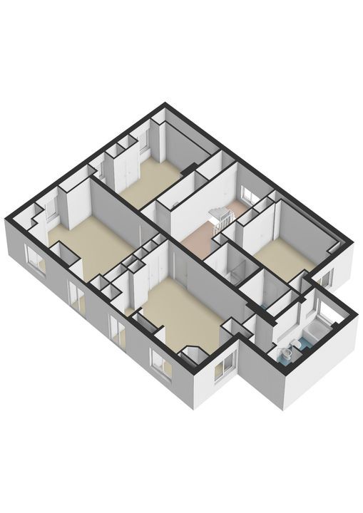 Houthemerweg 23, Meerssen plattegrond-