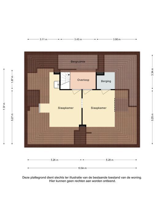 Houthemerweg 23, Meerssen plattegrond-