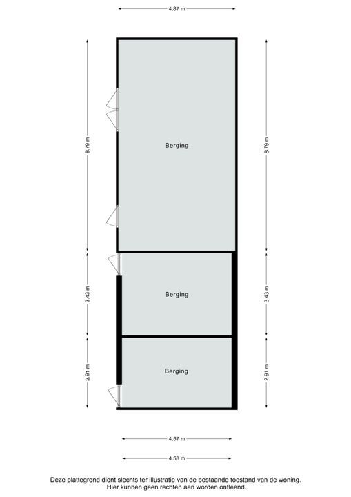 Houthemerweg 23, Meerssen plattegrond-