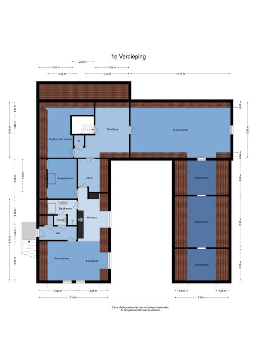 Kerkstraat 14, Koningsbosch plattegrond-