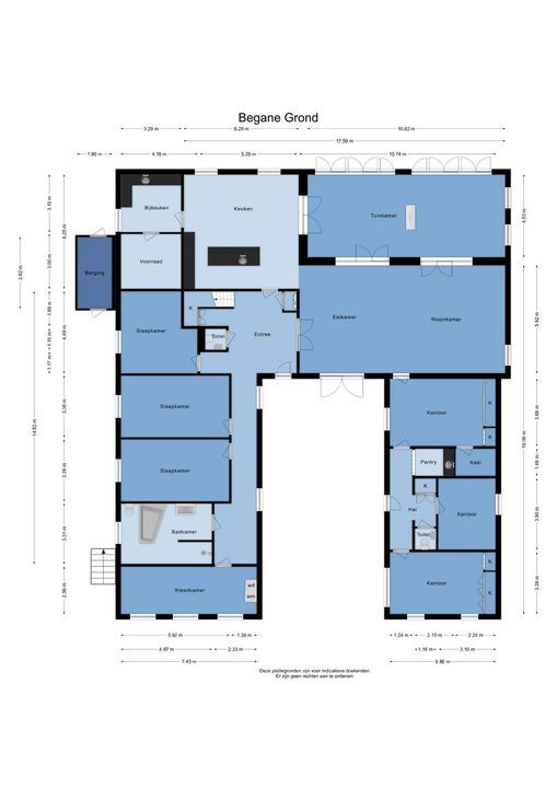 Kerkstraat 14, Koningsbosch plattegrond-