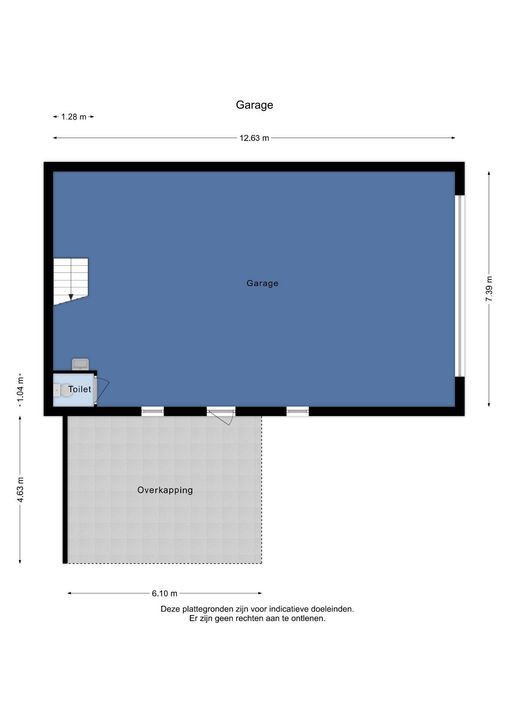 Kerkstraat 14, Koningsbosch plattegrond-