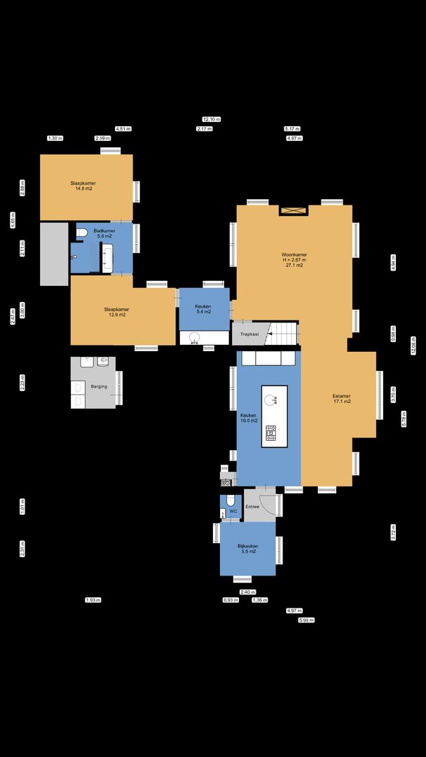 Trompenbergstraat 7, Egmond aan Zee plattegrond-0
