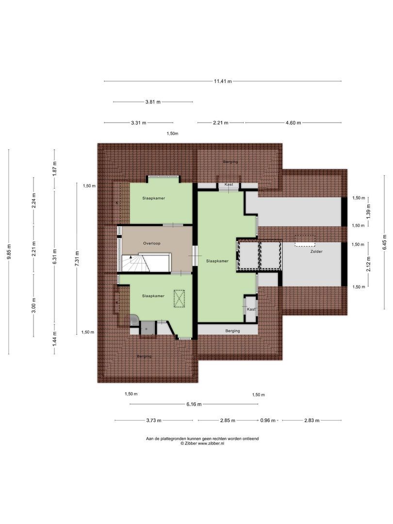 Nassauplein 23, Alkmaar plattegrond-2