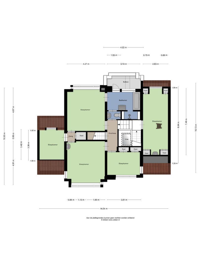 Nassauplein 23, Alkmaar plattegrond-1