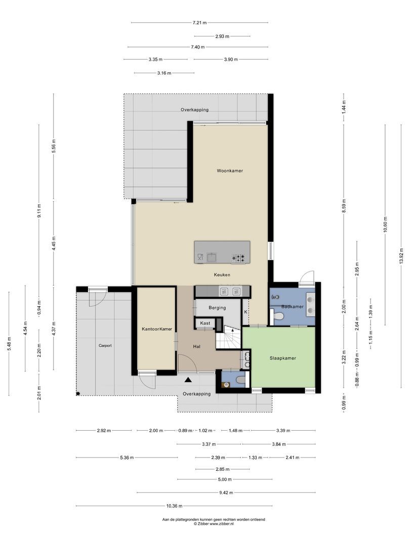 Nieuwe Vaart 31, Alkmaar plattegrond-0