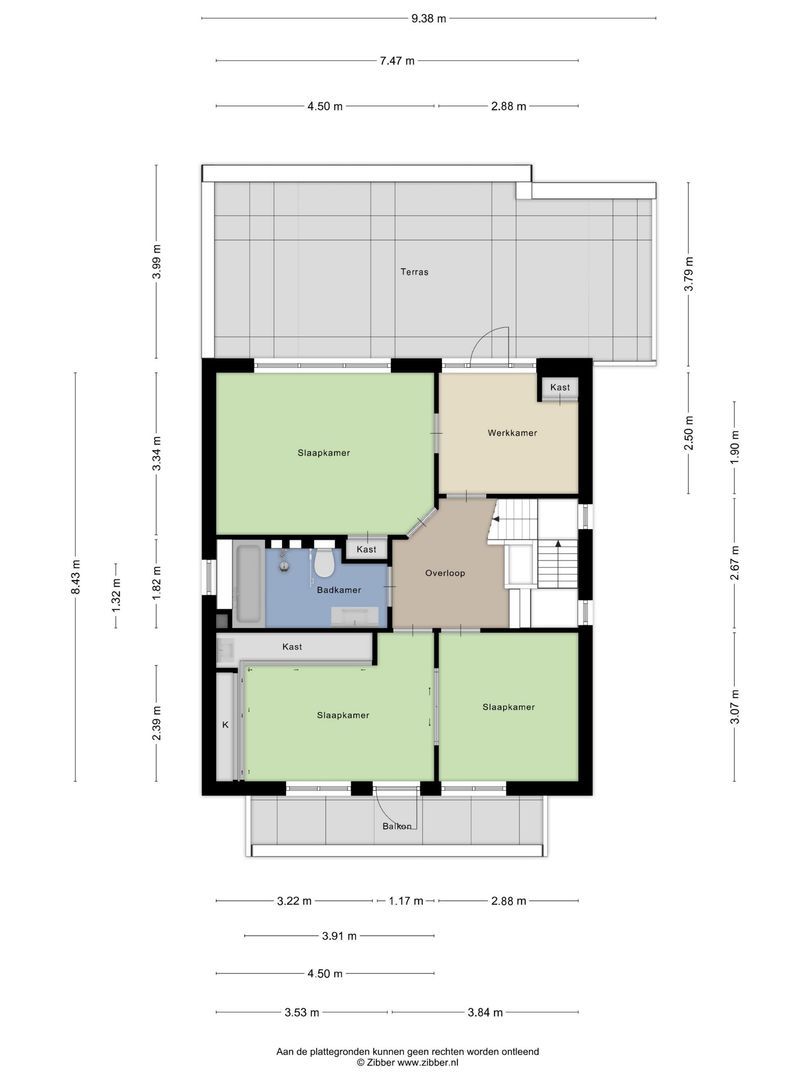 Nassauplein 24, Alkmaar plattegrond-1
