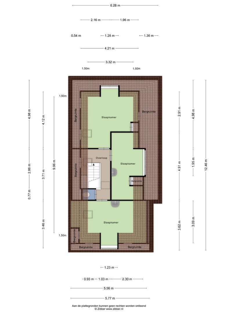 Duinweg 33, Schoorl plattegrond-3