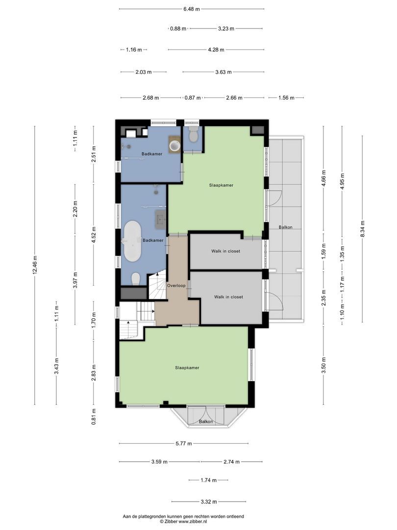 Duinweg 33, Schoorl plattegrond-2