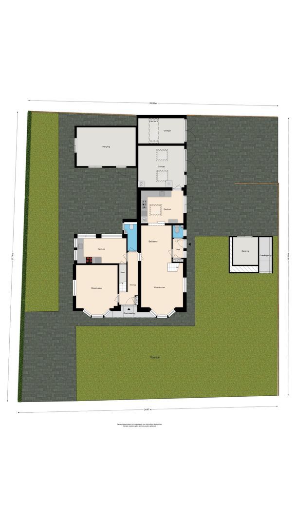 Boschmansweg 21, Schoorl plattegrond-0