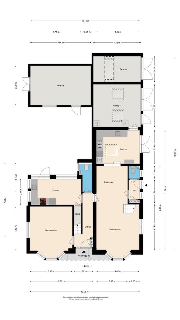 Boschmansweg 21, Schoorl plattegrond-1