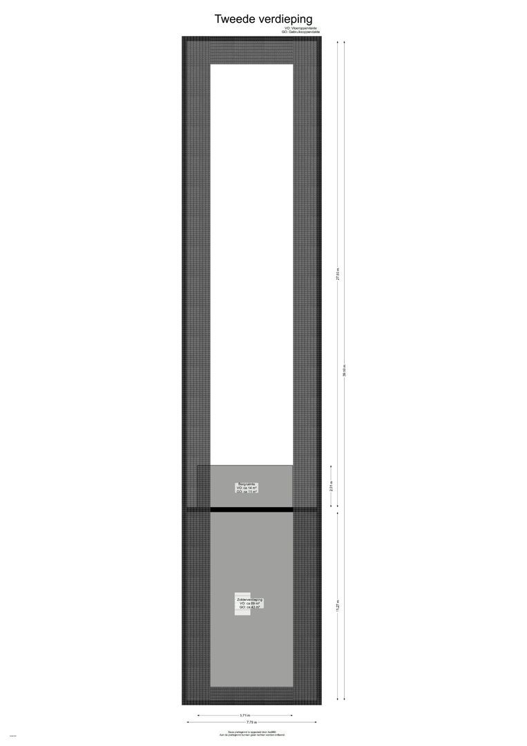 Dorpsweg 5, Onnen plattegrond-2