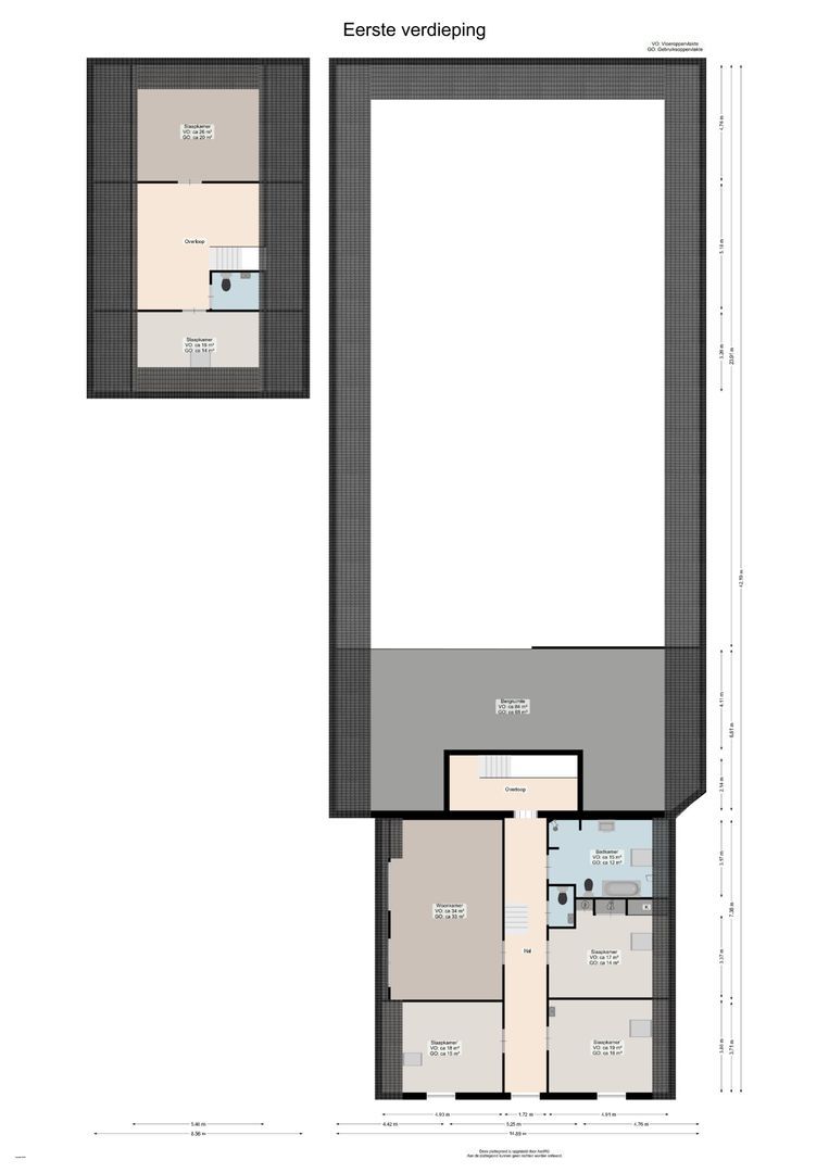 Dorpsweg 5, Onnen plattegrond-1