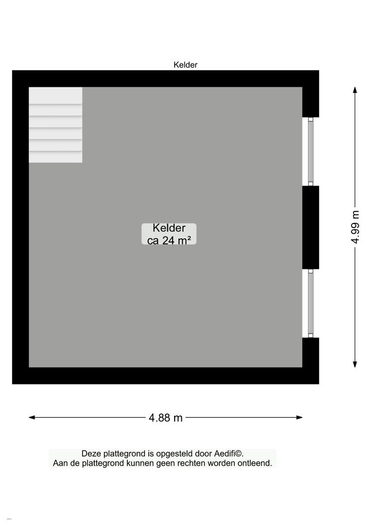 Dorpsweg 5, Onnen plattegrond-3