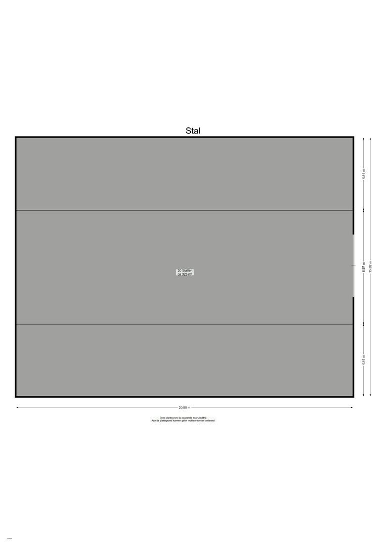 Dorpsweg 5, Onnen plattegrond-4