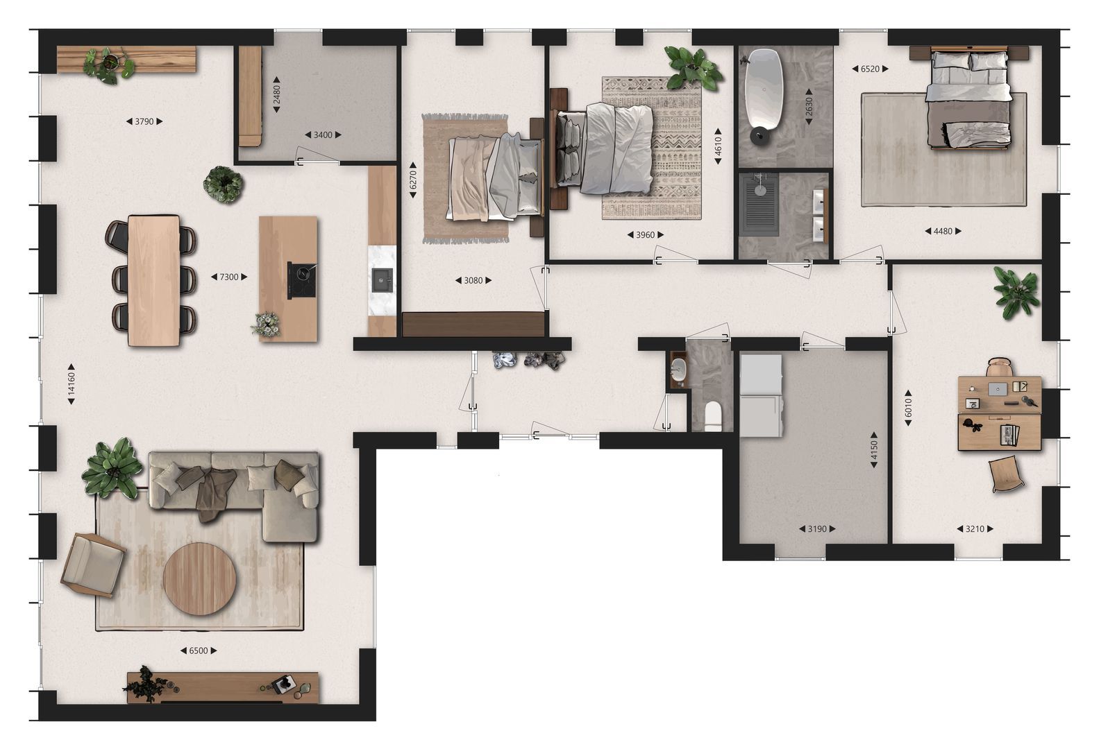 Groningerweg 0 ong, Eelderwolde plattegrond-0