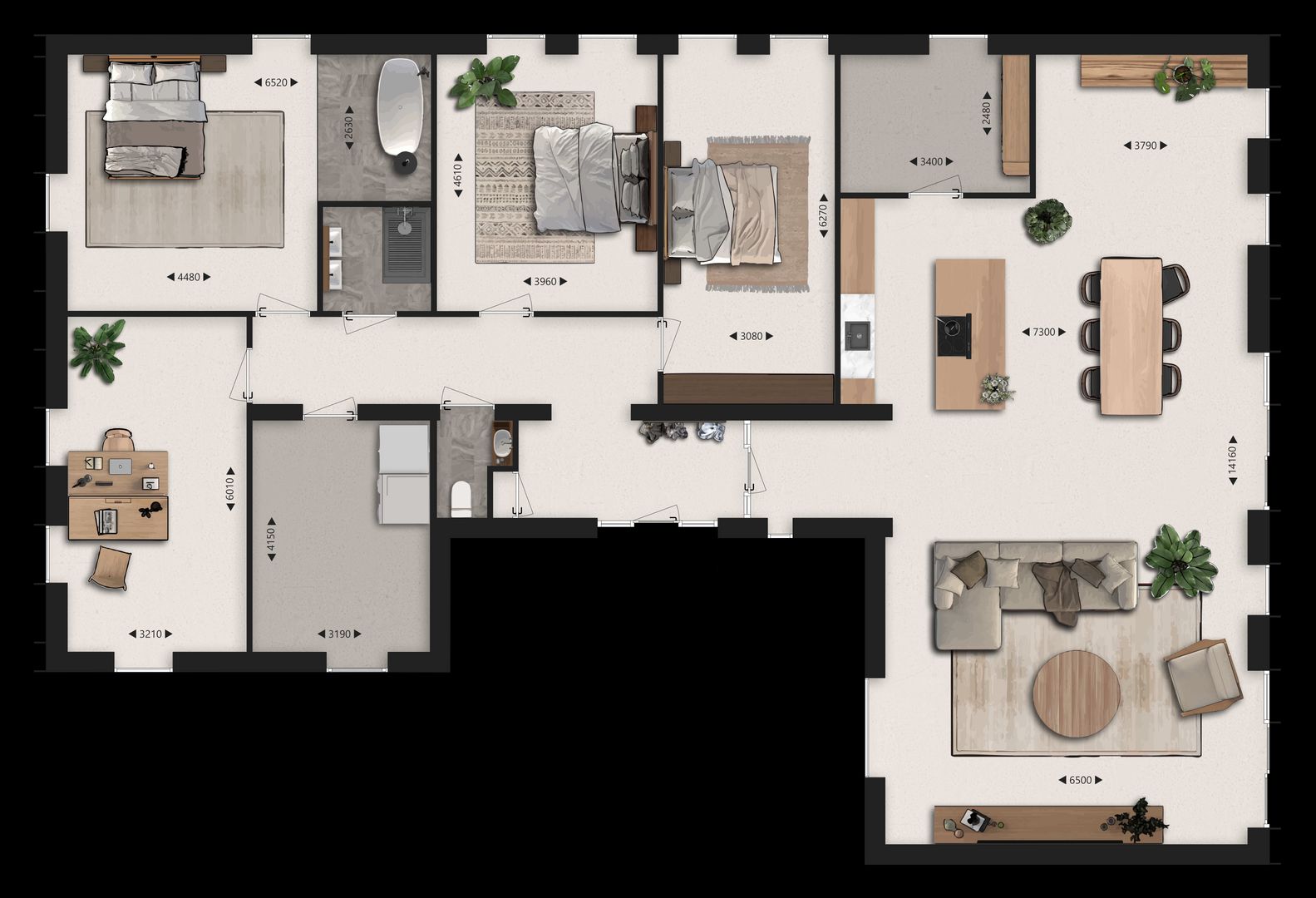 Groningerweg 0 ong, Eelderwolde plattegrond-1