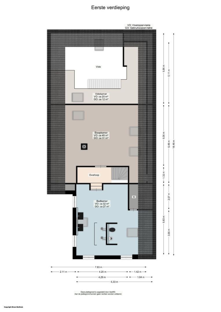 Groningerweg 48, Eelderwolde plattegrond-1
