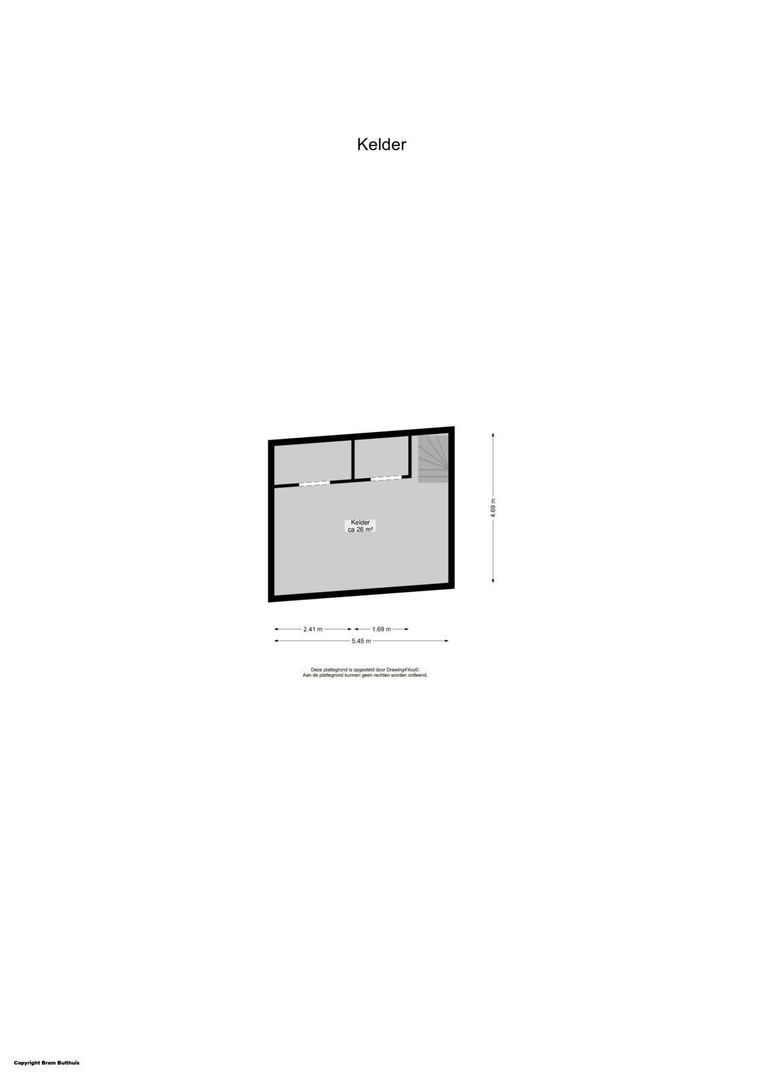 Herestraat 88, Groningen plattegrond-4